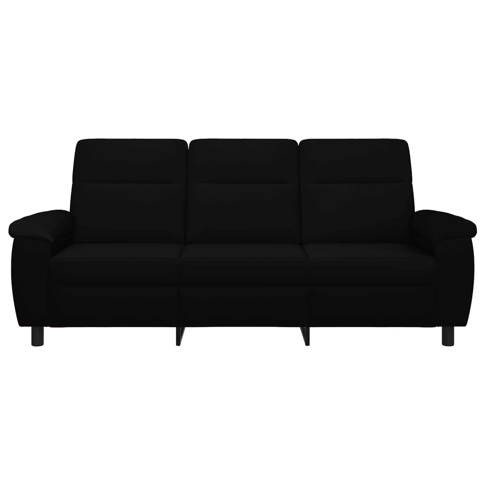 Bank Zwart 214 x 90 x 95 cm Stof