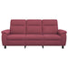 Bank Wijnrood 214 x 90 x 95 cm Stof