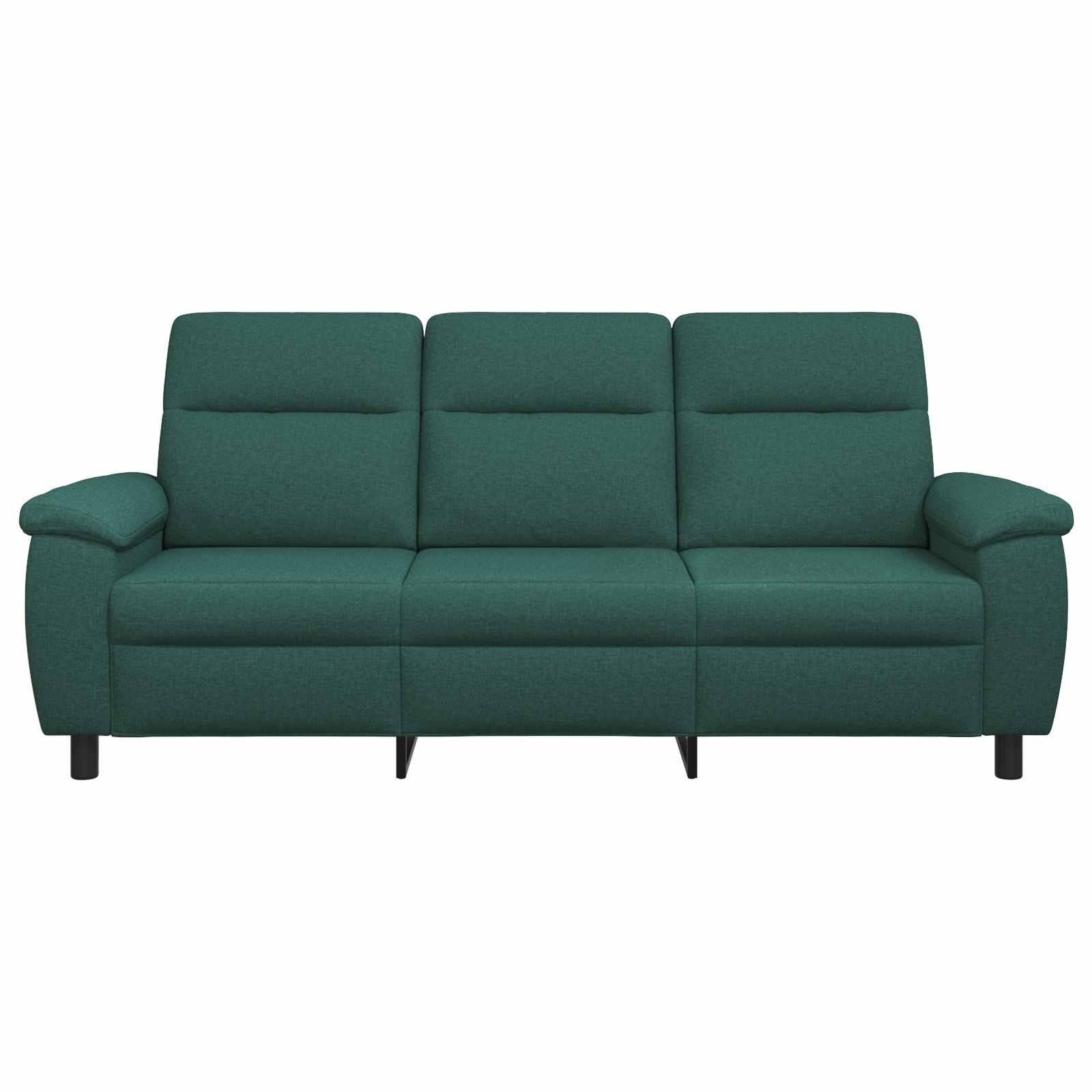 Bank Donkergroen 214 x 90 x 95 cm Stof