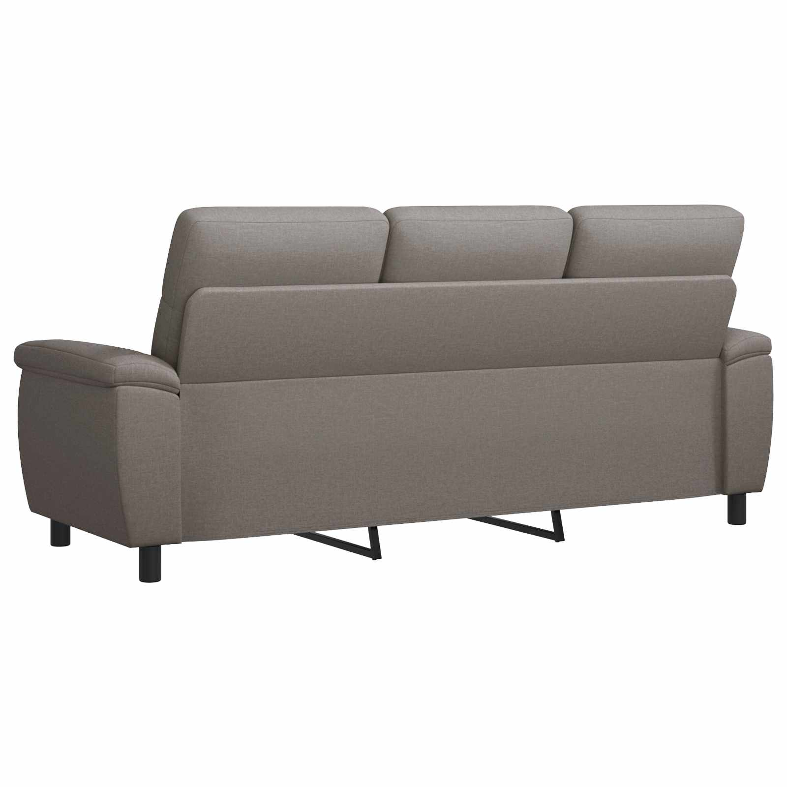 Bank Taupe 214 x 90 x 95 cm Stof