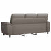 Bank Taupe 214 x 90 x 95 cm Stof