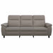 Bank Taupe 214 x 90 x 95 cm Stof