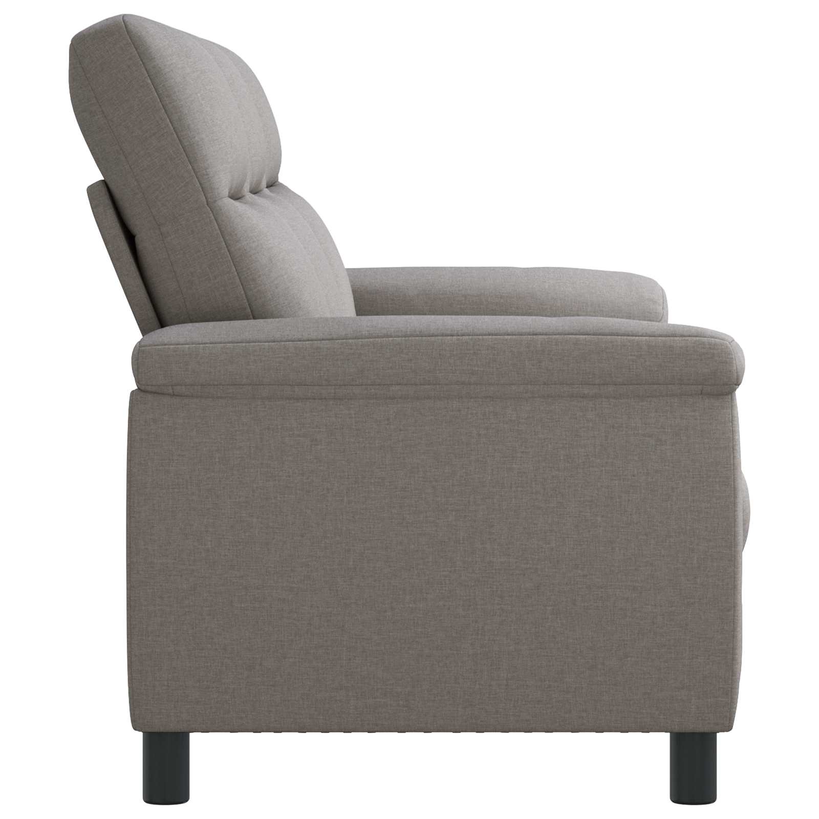 Bank Taupe 214 x 90 x 95 cm Stof