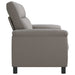 Bank Taupe 214 x 90 x 95 cm Stof