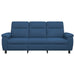Bank Blauw 214 x 90 x 95 cm Stof