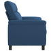 Bank Blauw 214 x 90 x 95 cm Stof