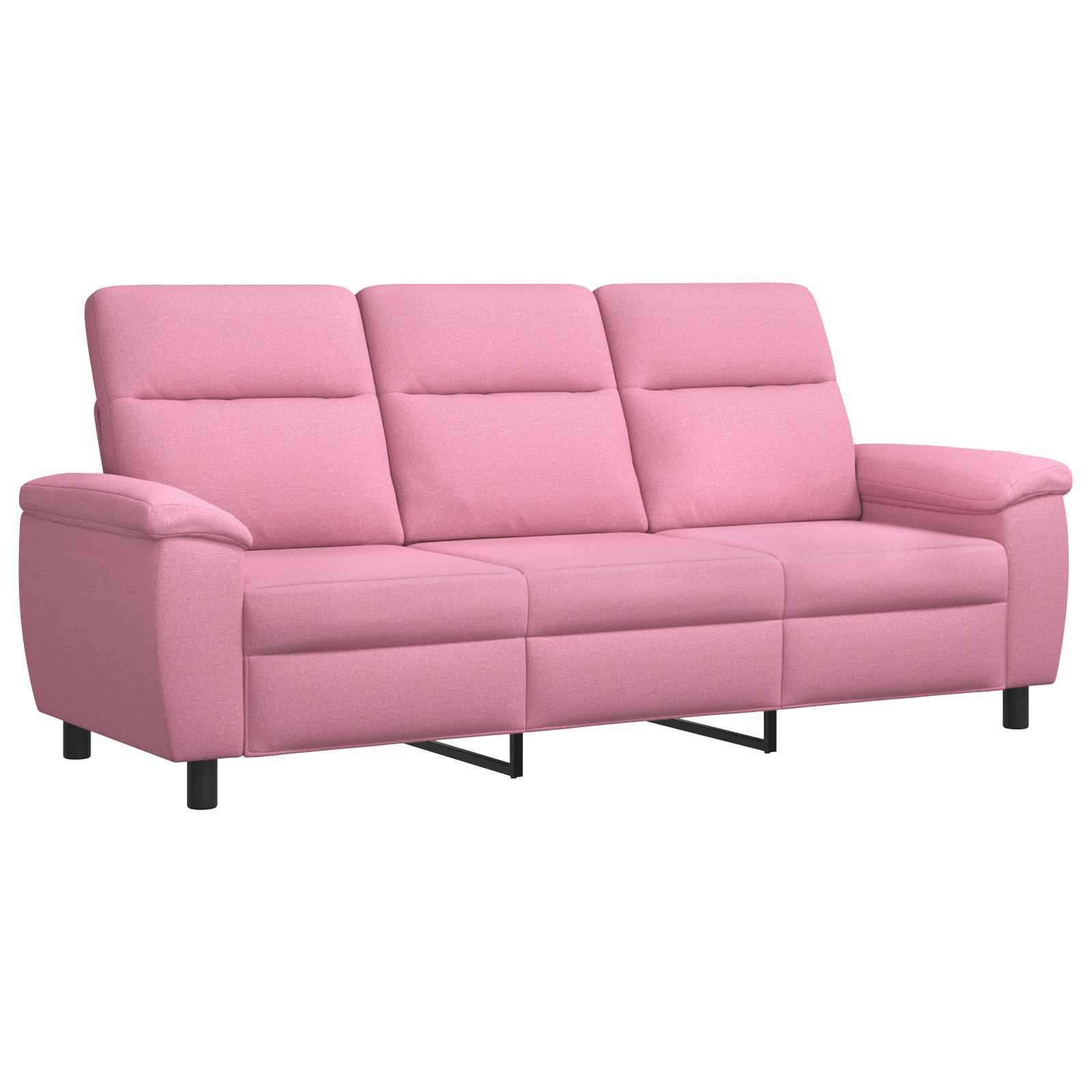 Bank Roze 214 x 90 x 95 cm Stof