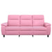 Bank Roze 214 x 90 x 95 cm Stof