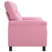 Bank Roze 214 x 90 x 95 cm Stof