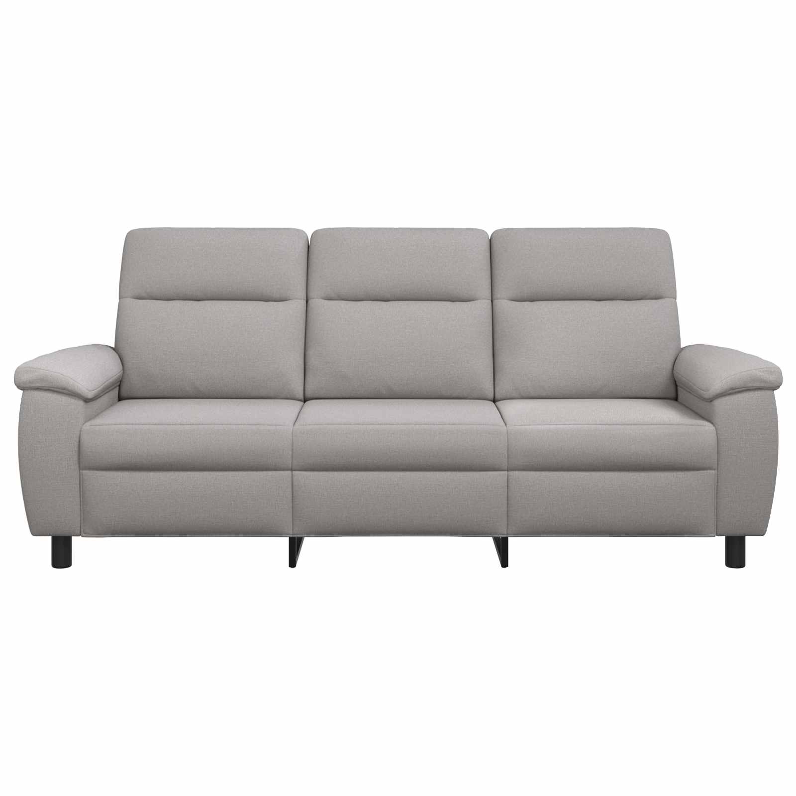 Bank Wolkengrijs 214 x 90 x 95 cm Stof