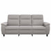 Bank Wolkengrijs 214 x 90 x 95 cm Stof
