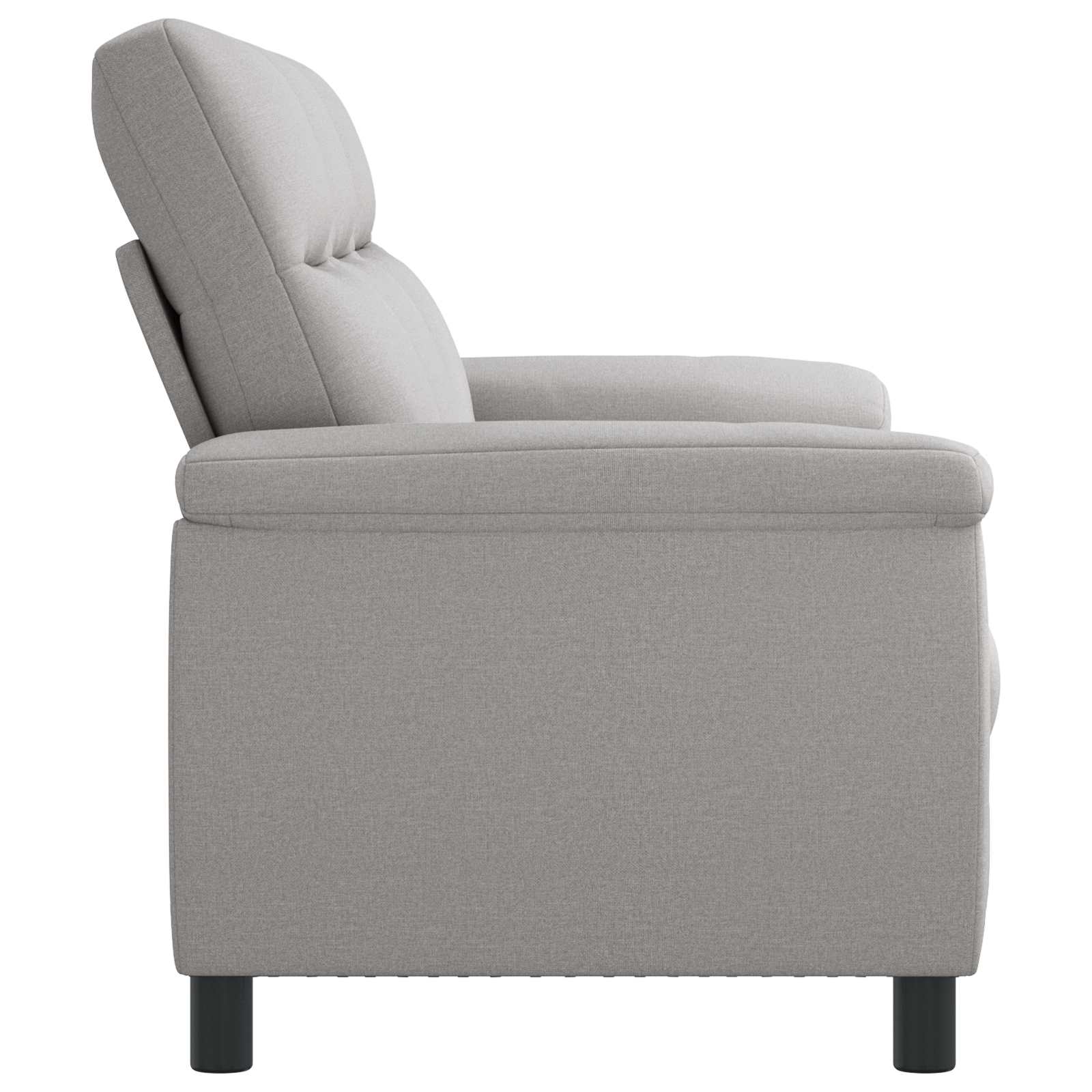 Bank Wolkengrijs 214 x 90 x 95 cm Stof