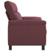 Bank Paars 214 x 90 x 95 cm Stof