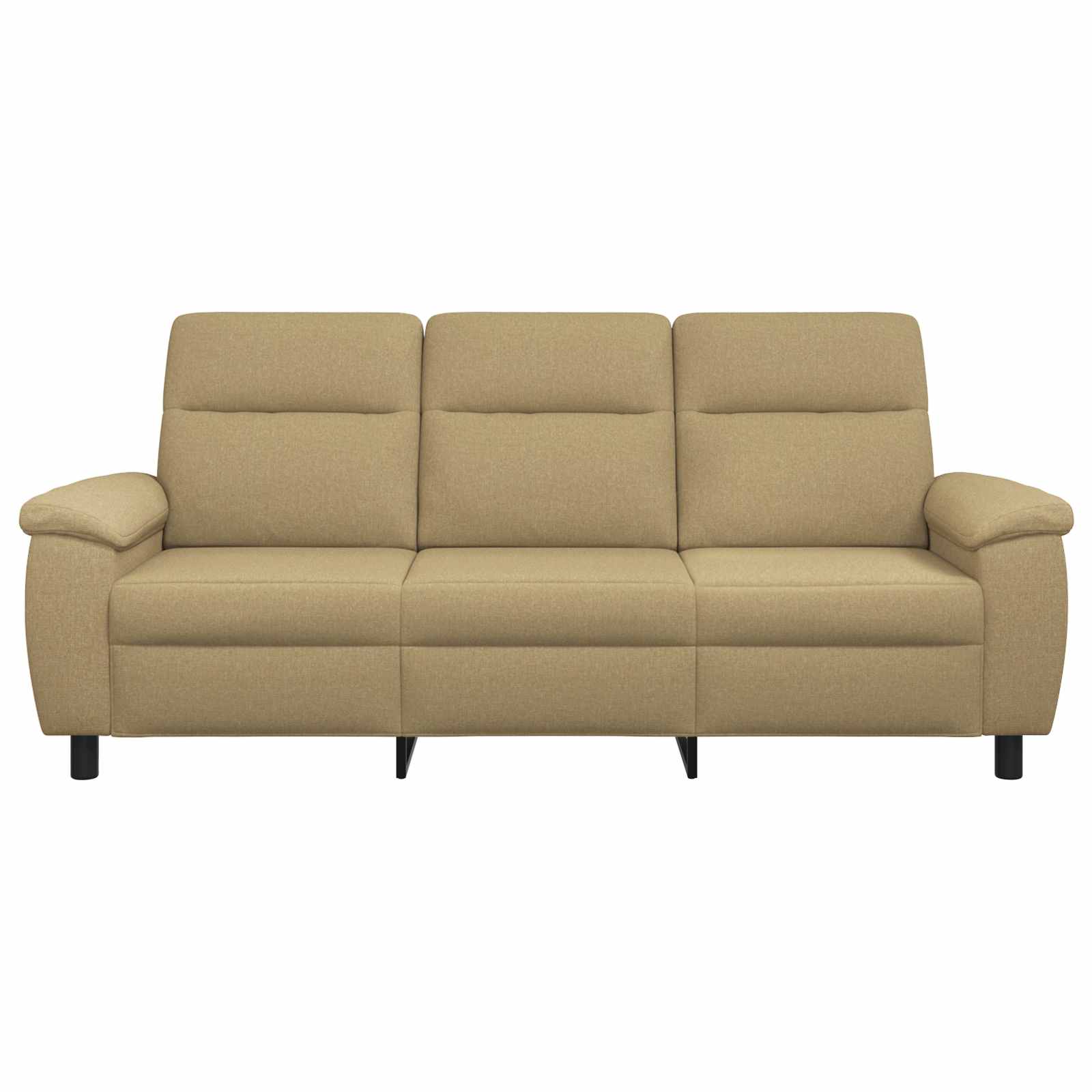 Bank Licht Bruin 214 x 90 x 95 cm Stof
