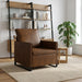 Fauteuil Bruin 70 x 81 x 82 cm Faux Suède Stof