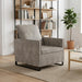 Fauteuil Lichtgrijs 70 x 81 x 82 cm Faux Suède Stof