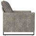 Fauteuil Lichtgrijs 70 x 81 x 82 cm Faux Suède Stof