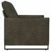 Fauteuil Legergroen 70 x 81 x 82 cm Faux Suède Stof