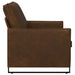 2-zits bank Bruin 130 x 81 x 82 cm Faux Suède Stof