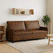 3-zits bank Bruin 190 x 81 x 82 cm Faux Suède Stof