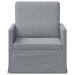 Fauteuil Lichtgrijs 70 x 81 x 82 cm Stof