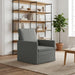 Fauteuil Donkergrijs 70 x 81 x 82 cm Stof