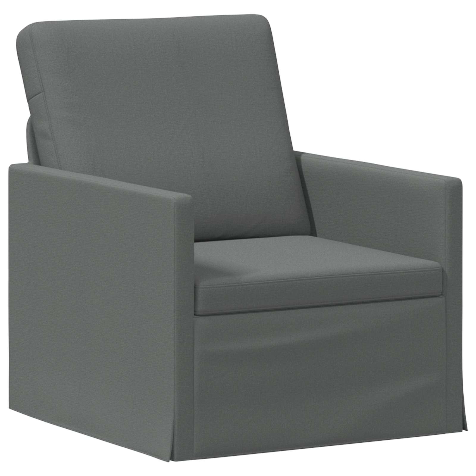 Fauteuil Donkergrijs 70 x 81 x 82 cm Stof