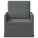 Fauteuil Donkergrijs 70 x 81 x 82 cm Stof