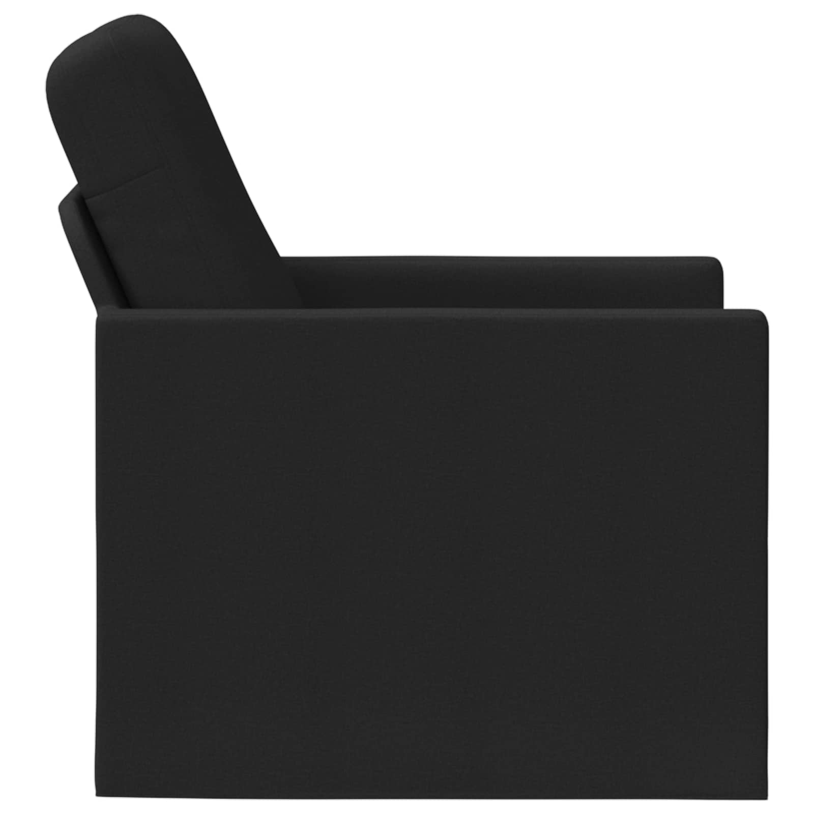 Fauteuil Zwart 70 x 81 x 82 cm Stof