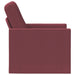 Fauteuil Wijnrood 70 x 81 x 82 cm Stof