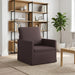 Fauteuil Donkerbruin 70 x 81 x 82 cm Stof
