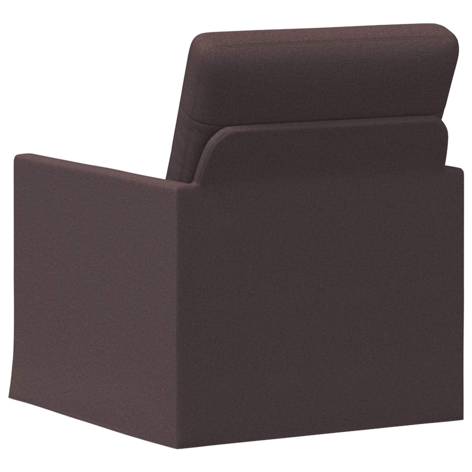 Fauteuil Donkerbruin 70 x 81 x 82 cm Stof