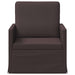 Fauteuil Donkerbruin 70 x 81 x 82 cm Stof
