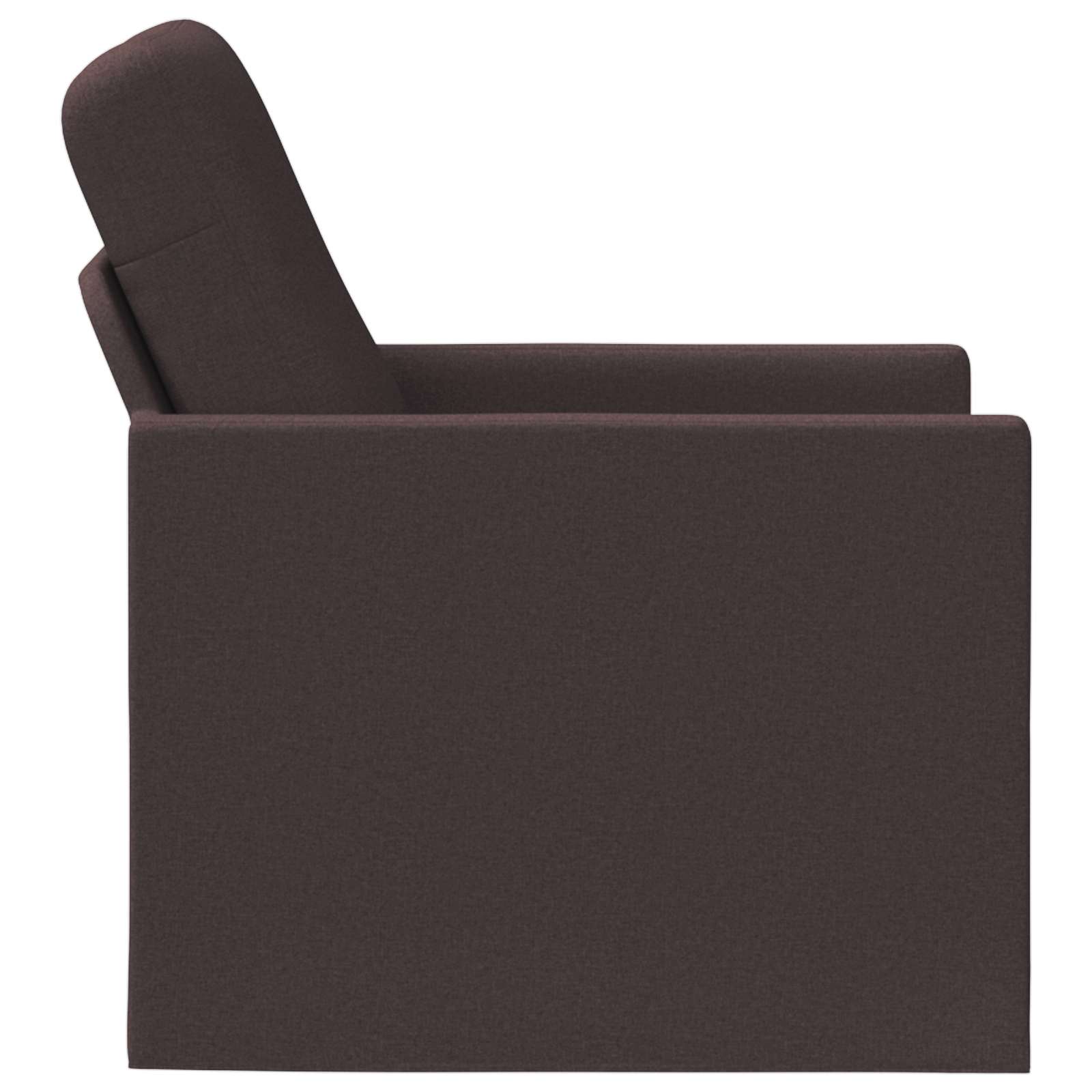 Fauteuil Donkerbruin 70 x 81 x 82 cm Stof
