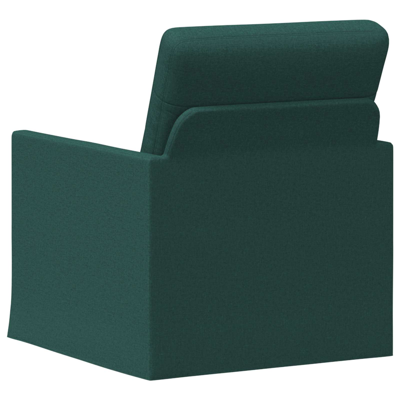 Fauteuil Donkergroen 70 x 81 x 82 cm Stof