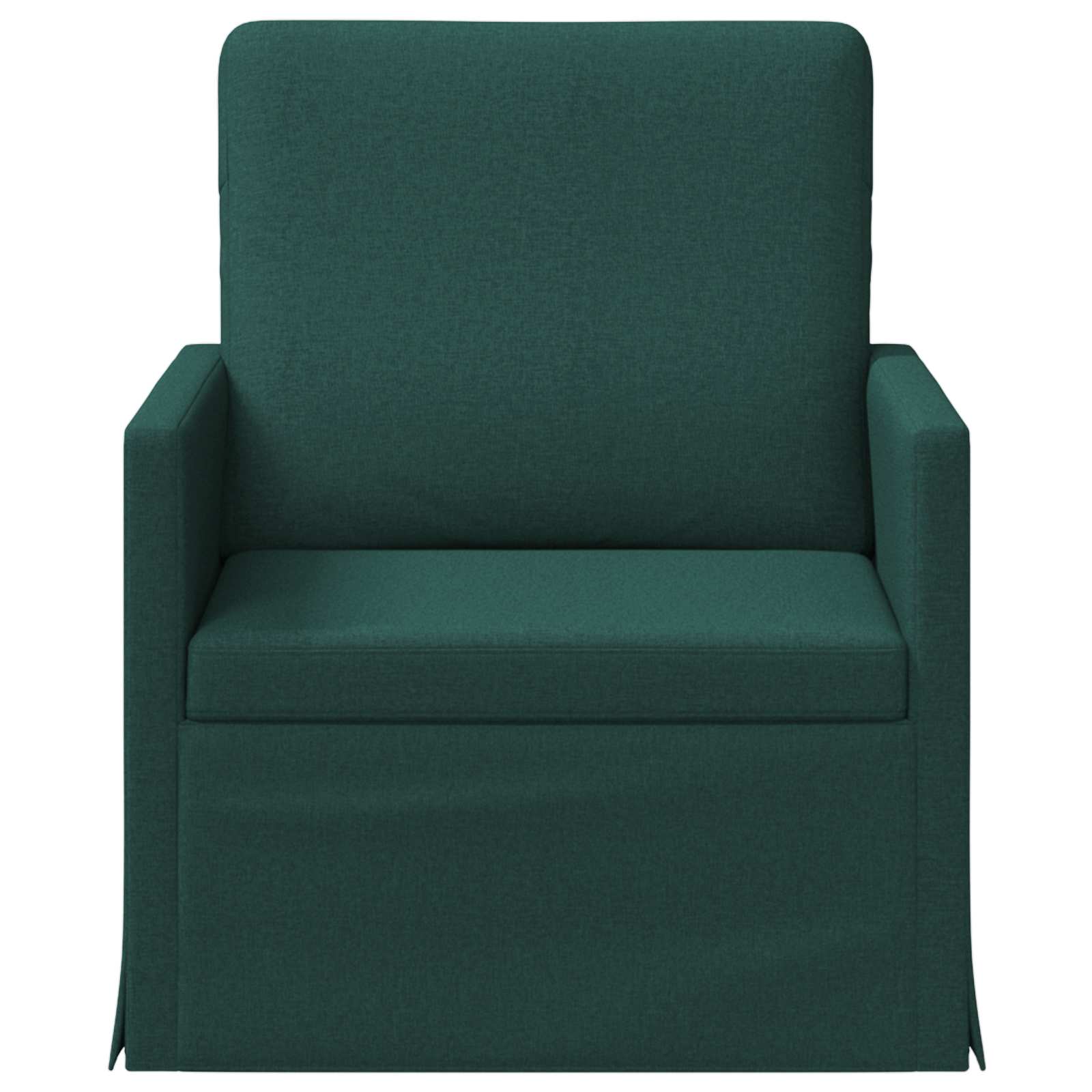 Fauteuil Donkergroen 70 x 81 x 82 cm Stof