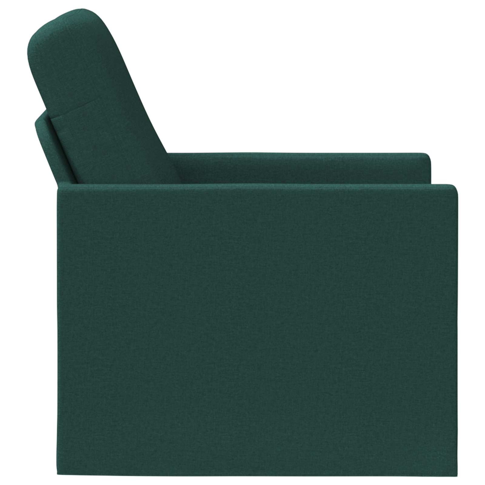 Fauteuil Donkergroen 70 x 81 x 82 cm Stof