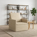 Fauteuil Crèmekleurig 70 x 81 x 82 cm Stof