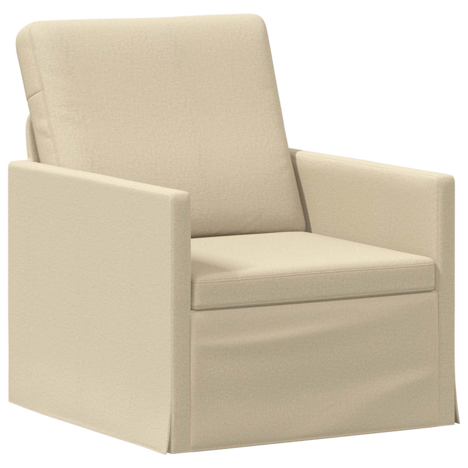 Fauteuil Crèmekleurig 70 x 81 x 82 cm Stof