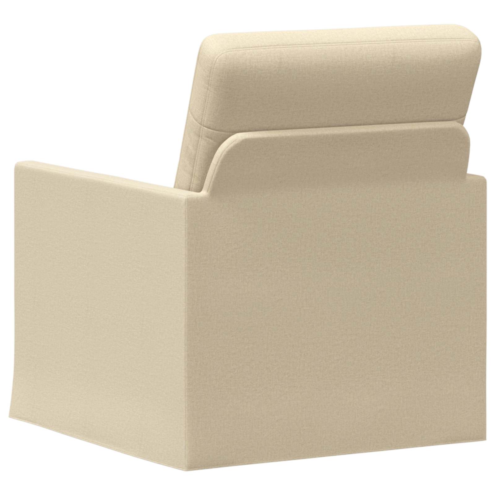 Fauteuil Crèmekleurig 70 x 81 x 82 cm Stof