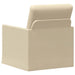 Fauteuil Crèmekleurig 70 x 81 x 82 cm Stof