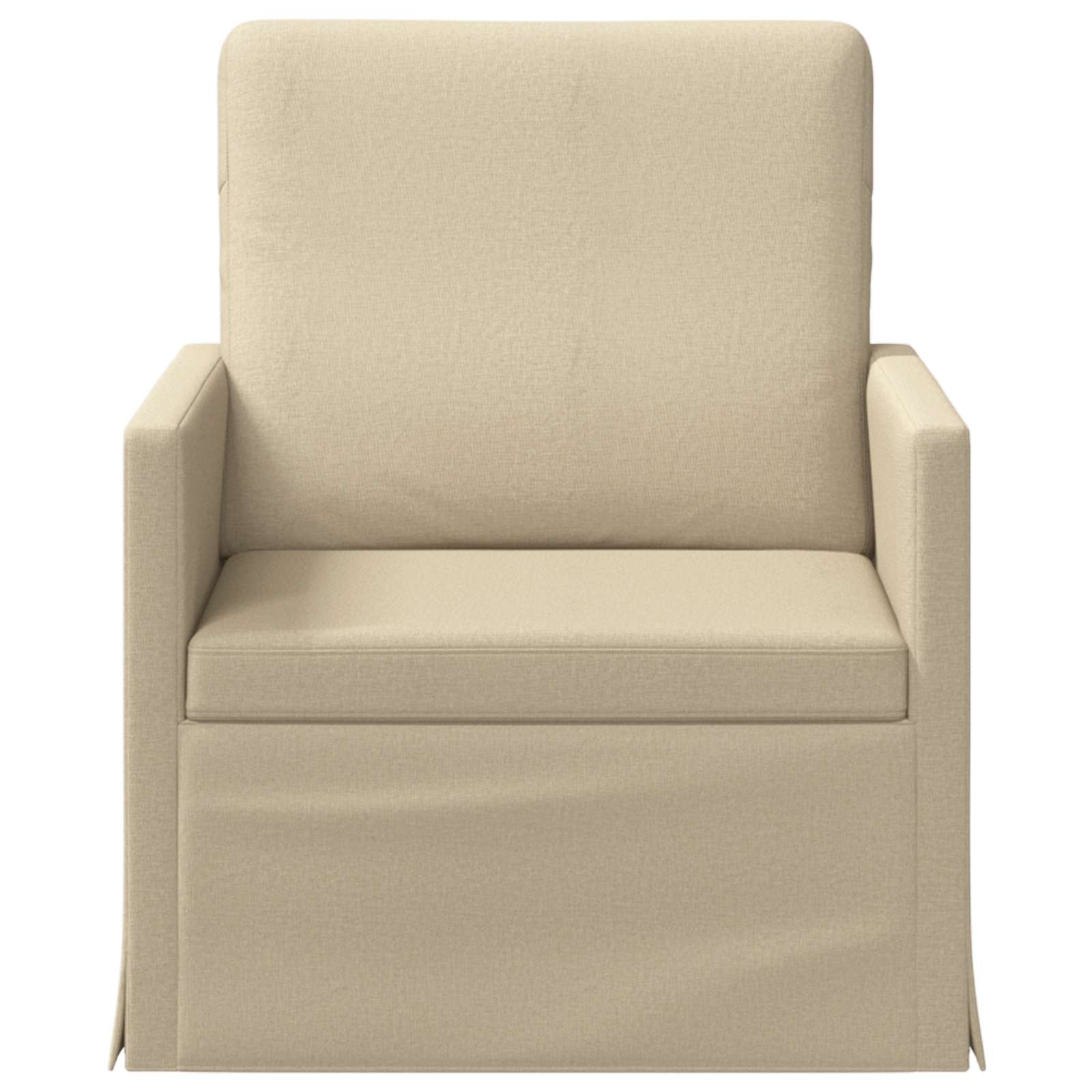 Fauteuil Crèmekleurig 70 x 81 x 82 cm Stof