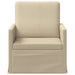 Fauteuil Crèmekleurig 70 x 81 x 82 cm Stof
