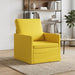 Fauteuil Lichtgeel 70 x 81 x 82 cm Stof