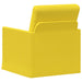 Fauteuil Lichtgeel 70 x 81 x 82 cm Stof