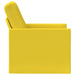 Fauteuil Lichtgeel 70 x 81 x 82 cm Stof