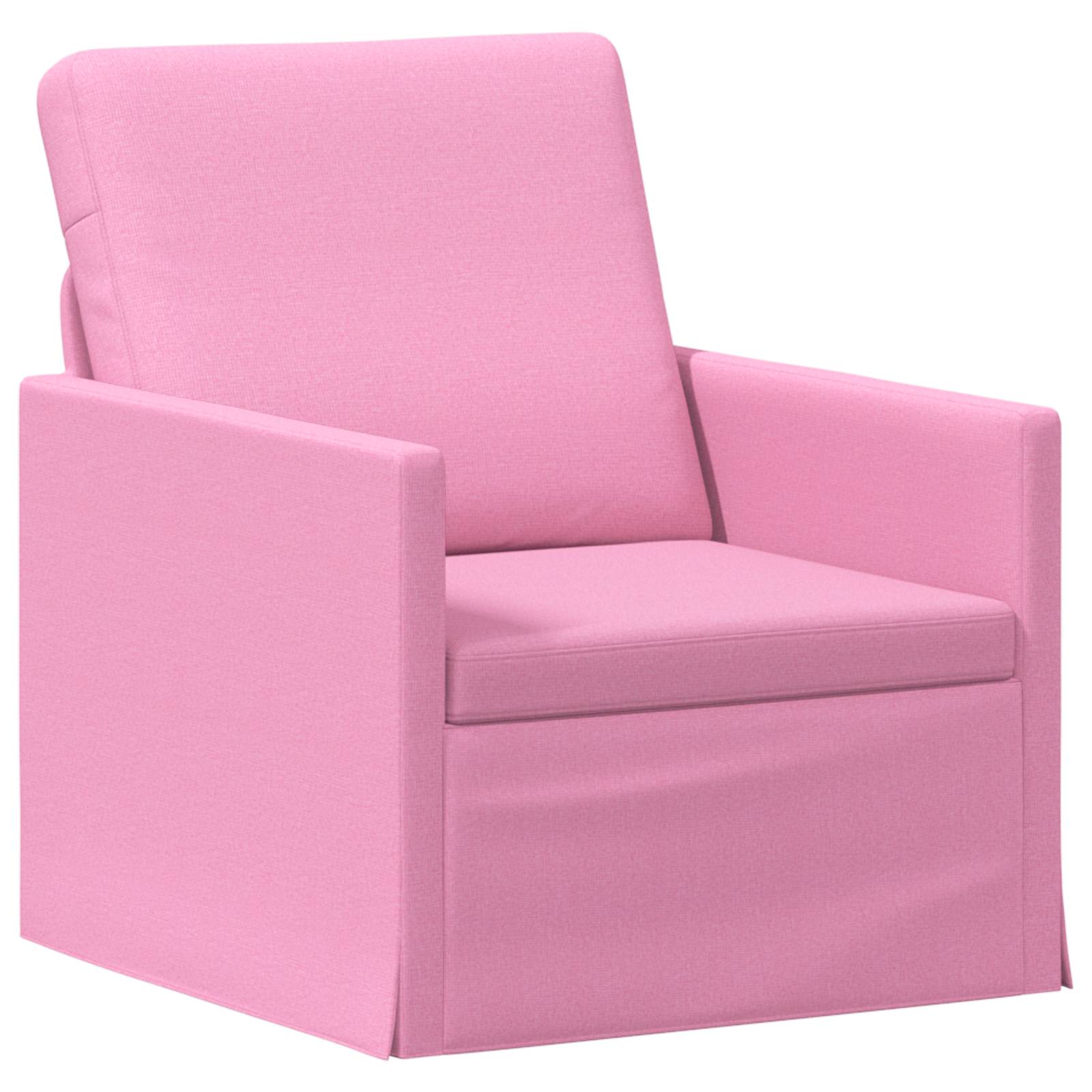 Fauteuil Roze 70 x 81 x 82 cm Stof