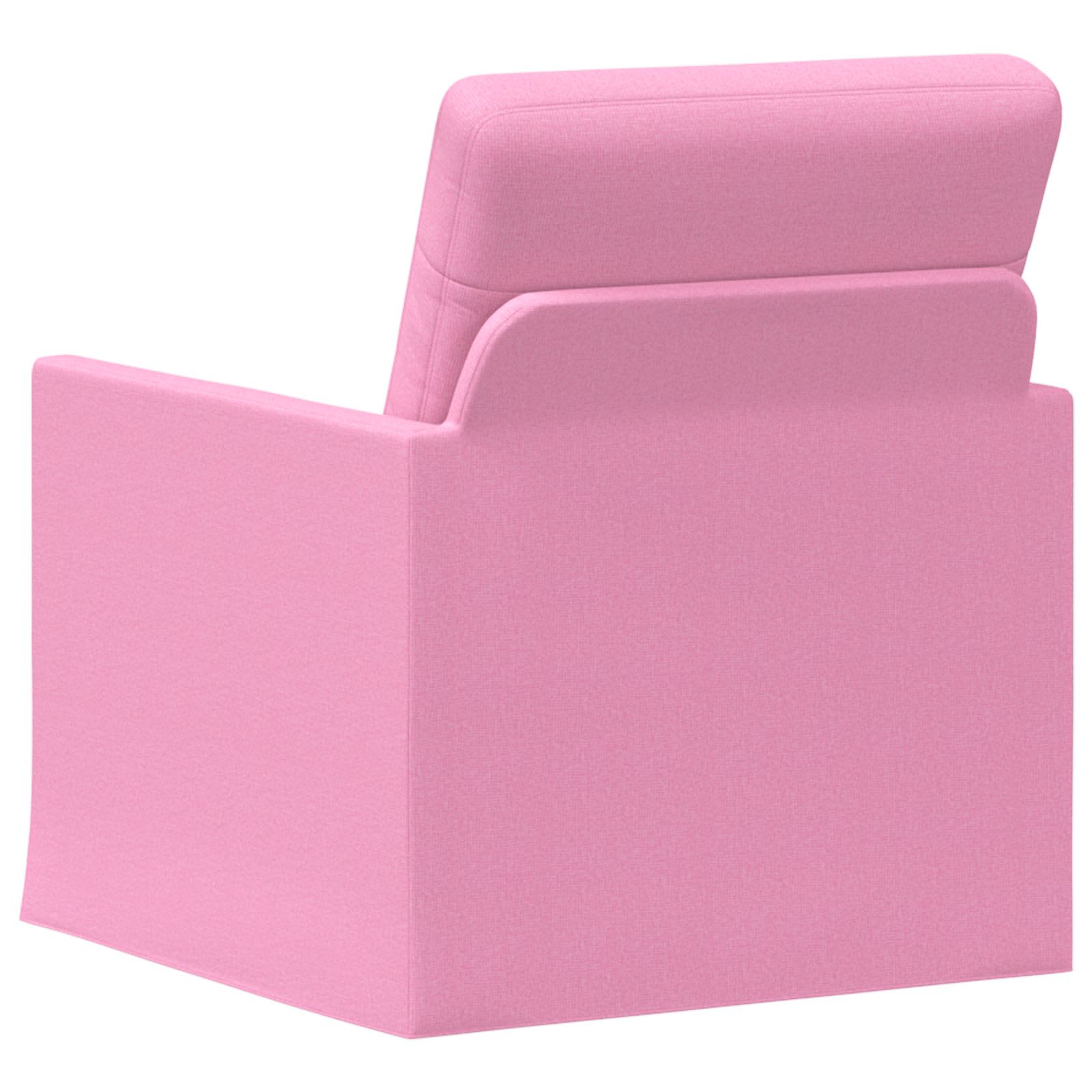 Fauteuil Roze 70 x 81 x 82 cm Stof