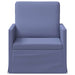 Fauteuil Jeans Blauw 70 x 81 x 82 cm Stof