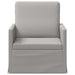 Fauteuil Wolkengrijs 70 x 81 x 82 cm Stof